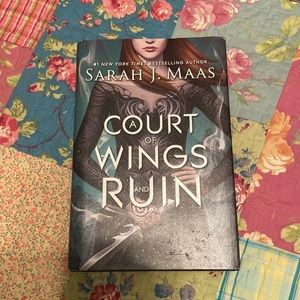ACOWR Original Hardcover Design by Sarah J. Maas